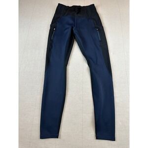 Athleta | High Traverse Tight Leggings Navy Black | Women's S